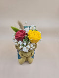 Soñadora en resina acrílica con flores y con aroma Ritual