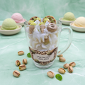 Vela Gourmet Gelato Pistacho - Fondo mármol menta 1