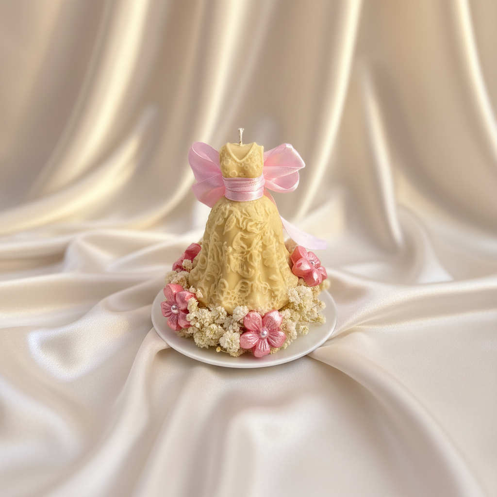 Vela Vestido Novia aroma jazmín